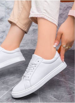 Run  Flat Sneakers White SN-2  - Image 4