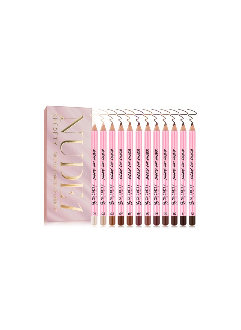 Me Now 12 Pieces Lipliner Set Multicolour  - Image 4