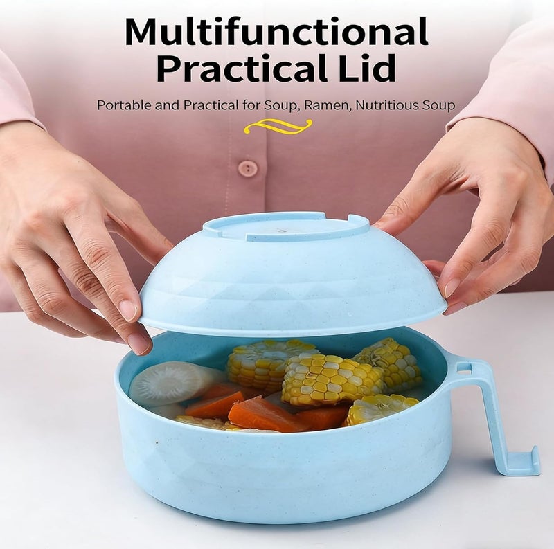 Fiber Microwave Soup Bowl Dishwasher Safe Design Ideal for Daily Kitchen Use Cook Bowl - Image 2