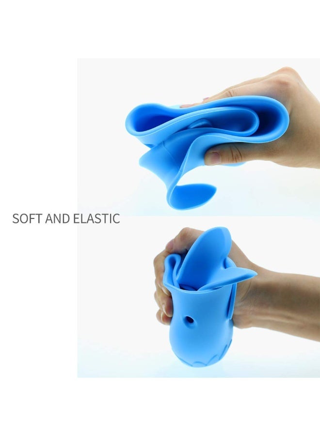 غطاء صنبور الحمام لحوض الاستحمام - يحمي الطفل من الاصطدام بالرأس أثناء وقت الاستحمام، غطاء صنبور عالمي واقي للطفل بتصميم حوت - Image 3