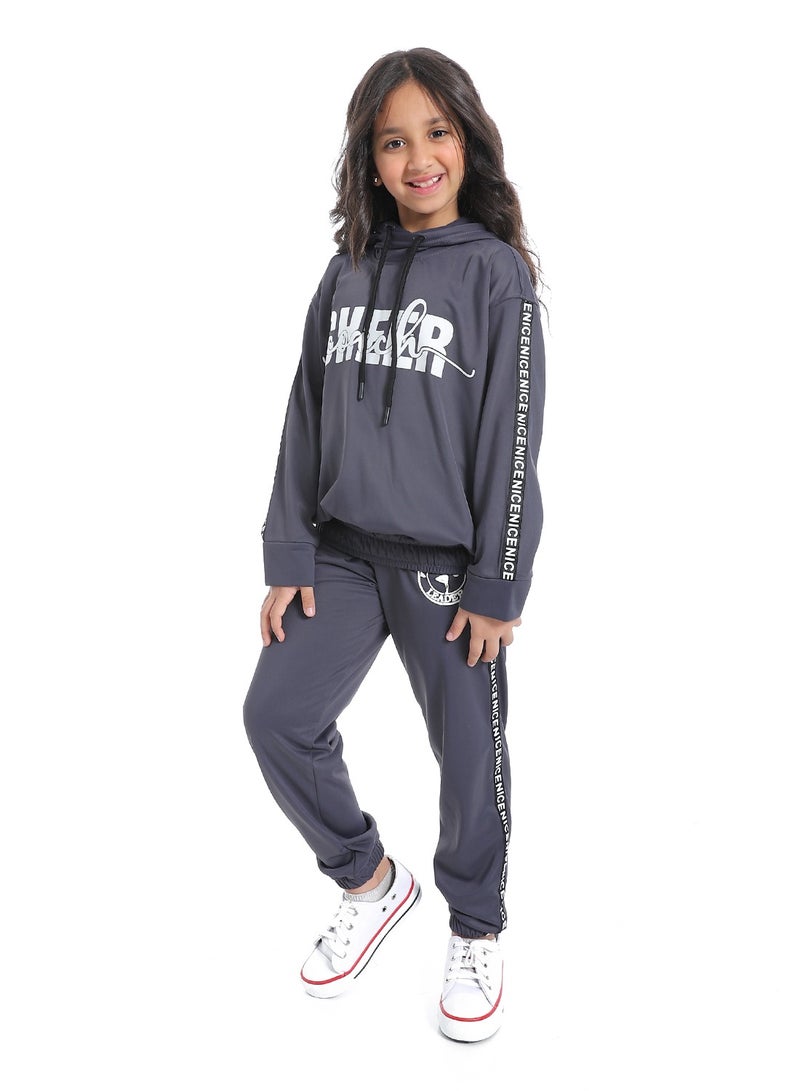 سيزار ترنج رياضي بناتي مكون من قطعتين - Image 2