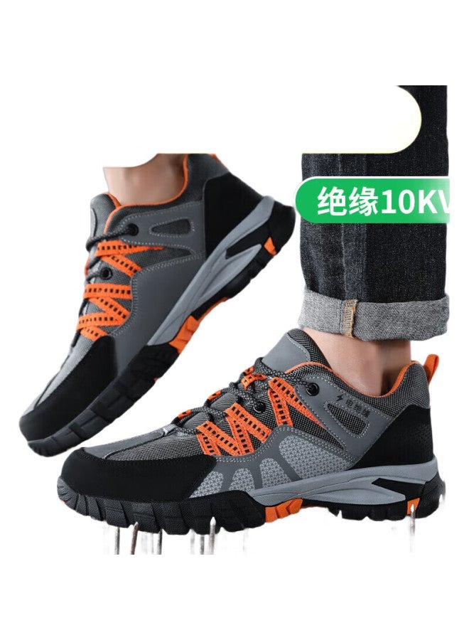 Jingtu Men'S Winter Insulated 10Kv Electrical Insulation Anti-Smashing Plastic Toe Cap Puncture-Resistant Safety Work Shoes 1105Kv Size 45 - Image 1