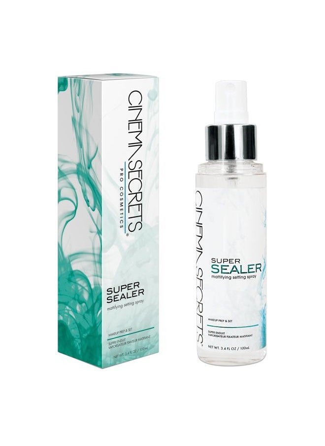 Cinema Secrets Cinema Secrets Super Sealer Mattifying Setting Spray, 3.4 Fl Oz  - Image 2