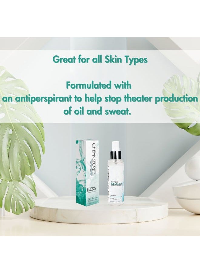 Cinema Secrets Cinema Secrets Super Sealer Mattifying Setting Spray, 3.4 Fl Oz  - Image 4