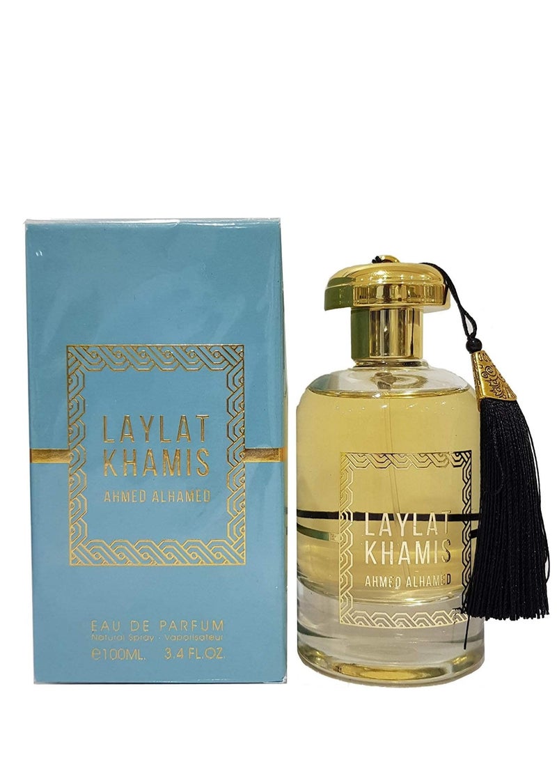 أحمد عطر ليلة خميس الاصلي او دي برفيوم 100 مل - Image 1