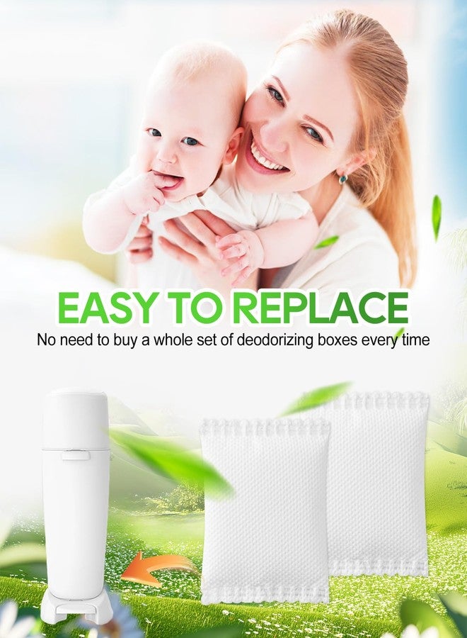 KeeTidy Diaper Pail Deodorizer Odor Absorber Filter Refill Compatible with Playtex Diaper Genie Complete and Expressions Pail, Lavender Scented Diaper Pail Odor Eliminator, 12 Pack - Image 5