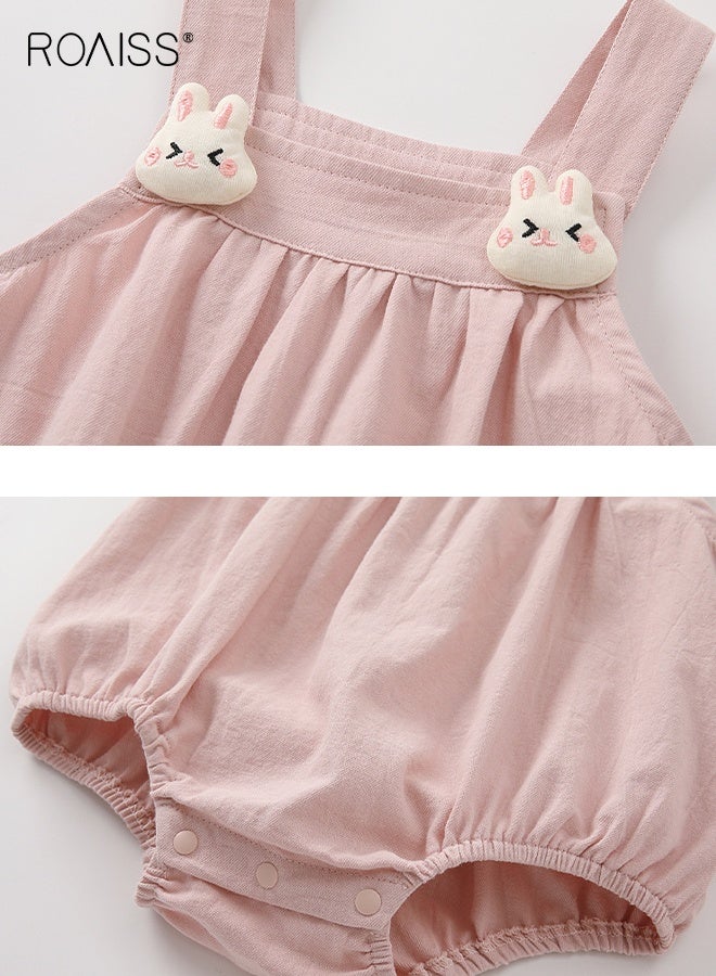 roaiss Baby Girls T-shirt and Overalls Set, Stylish Spring and Autumn Outfit with Long Sleeve Striped Top and Rompers, 2 Piece Comortable Clothing Set for Baby Girls, Suitable for Daily Wear and Outdoor Activities - Image 5