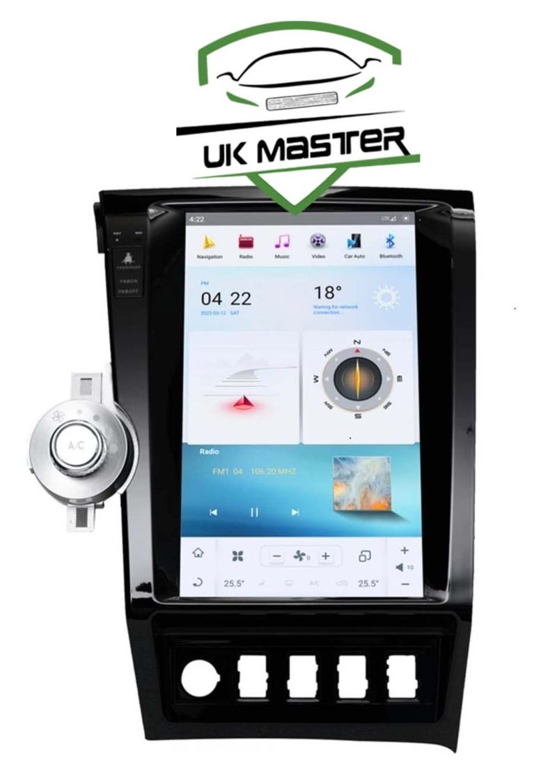 UKMASTER Car Stereo Screen for Toyota Tundra 2008-13 8GB 128GB - Tesla - Image 1