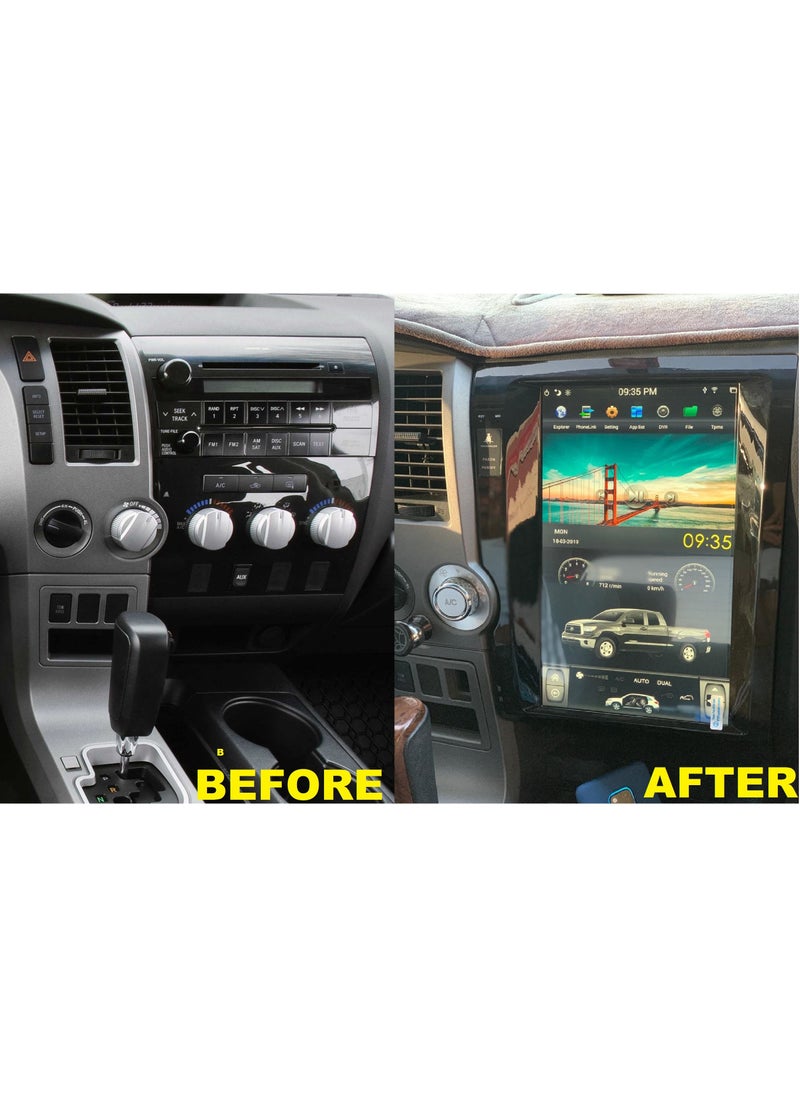 UKMASTER Car Stereo Screen for Toyota Tundra 2008-13 4GB 64GB - Tesla  - Image 2