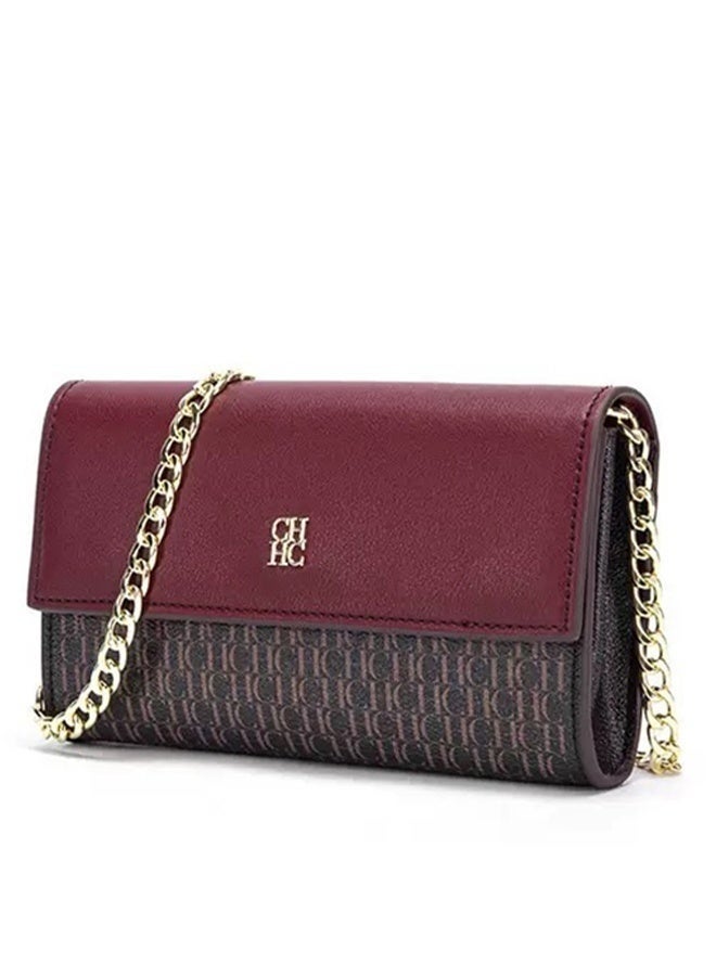CH CH Women's Shoulder Bag Exquisite Craftsmanship Fashionable Design Chain Shoulder Strap Design Multi-colour Available Classic Style - Image 1