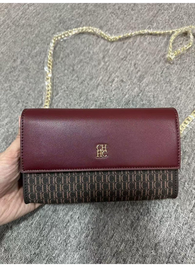 CH CH Women's Shoulder Bag Exquisite Craftsmanship Fashionable Design Chain Shoulder Strap Design Multi-colour Available Classic Style - Image 3