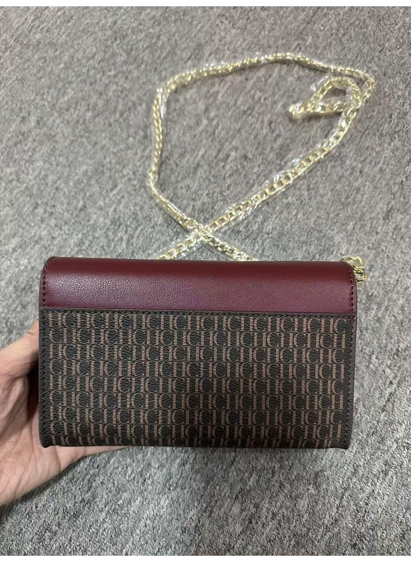 CH CH Women's Shoulder Bag Exquisite Craftsmanship Fashionable Design Chain Shoulder Strap Design Multi-colour Available Classic Style - Image 4