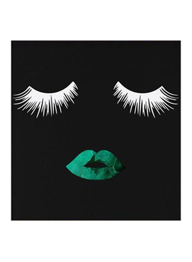 RYN Modern MDF Wall Art Black/Green/White - Image 1