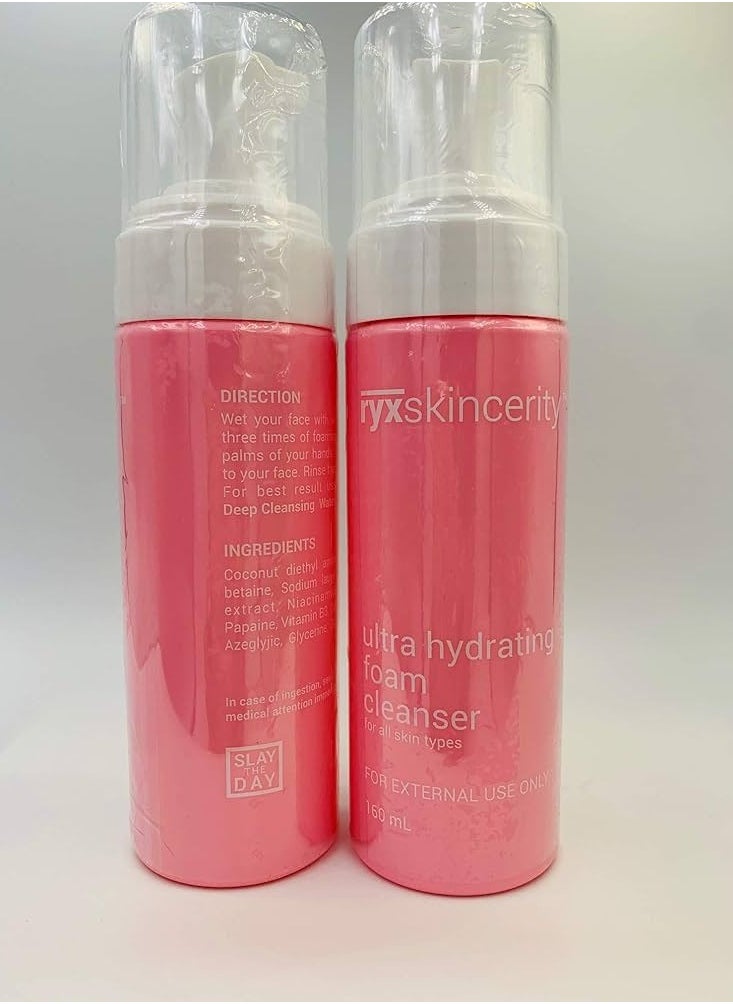 ryxskin sincerity Ryxskincerity Ultra Hydrating Foam Cleanser (160ml)  - Image 2