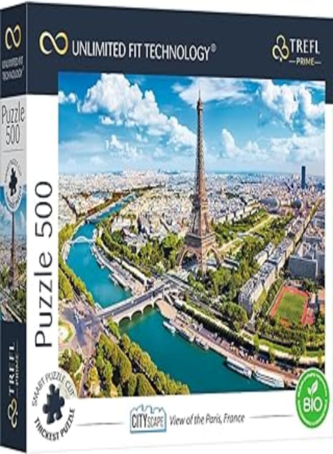 Trefl Puzzles - "500 UFT" - Paris, France_FSC Mix 70% 37456