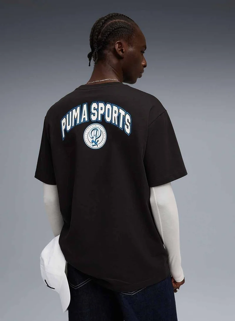 PUMA Wardrobe Essential Legacy Ii Relaxed T-Shirt