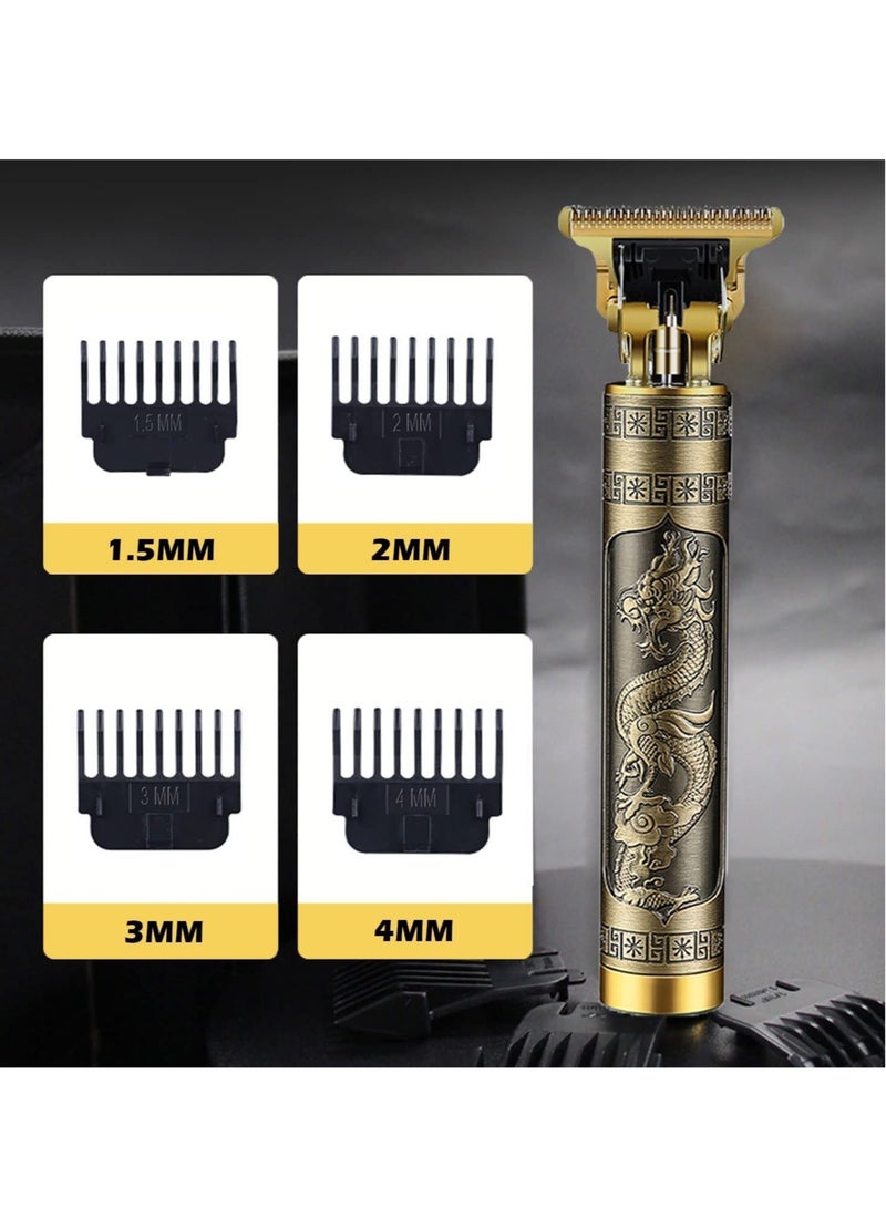 Hair Clippers for Men, Cordless Electric Hair Trimmer Rechargeable Beard Trimmer Shaver - Image 4