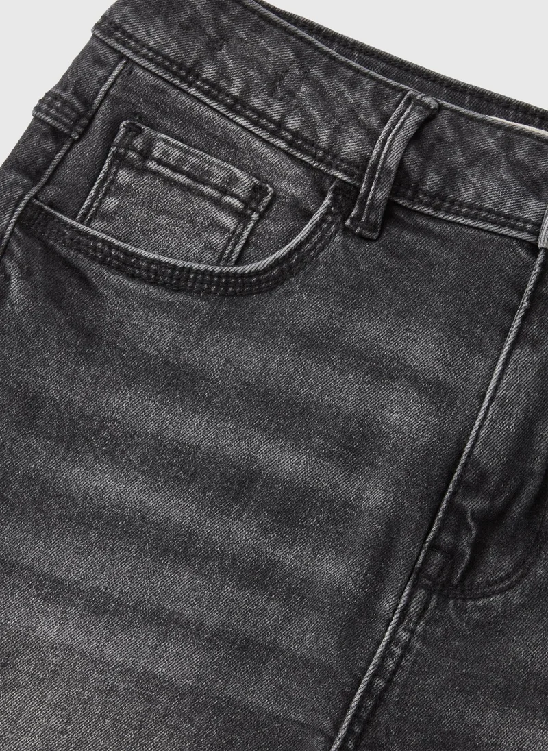 Matalan Boys Grey Denim Skinny Jeans