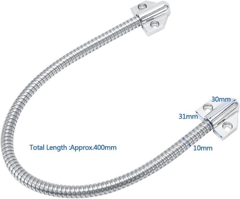 Zinc Alloy Flexible Gooseneck Door Loop 40cm Long For Internet Door Lock Access Control System - Image 3