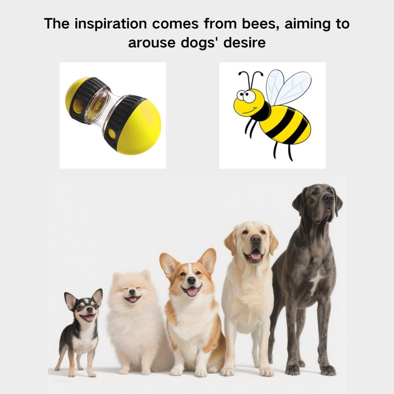 Mloowa Dog Interactive Toys Dogs Puzzles Feeder Adjustable Food Dispensing Treat Dispenser Slow Feeding for IQ/Physical Training and Brain Stimulation Large Medium Small Dog - Image 3