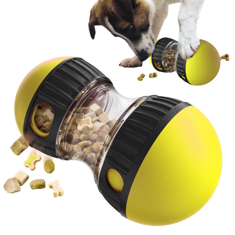 Mloowa Dog Interactive Toys Dogs Puzzles Feeder Adjustable Food Dispensing Treat Dispenser Slow Feeding for IQ/Physical Training and Brain Stimulation Large Medium Small Dog - Image 1