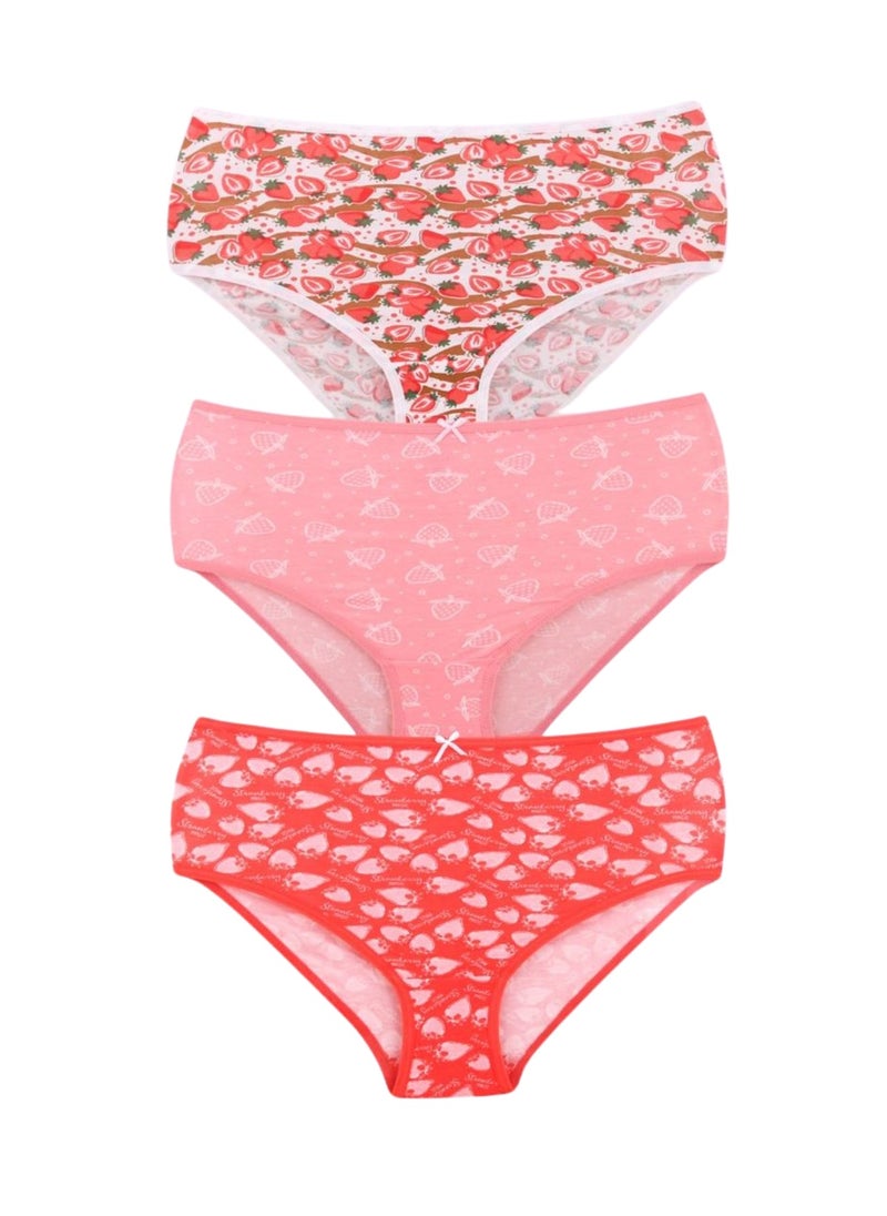Kalia - Pack of 6 Printed Cotton Brief Panties Underwear for Women - Image 1