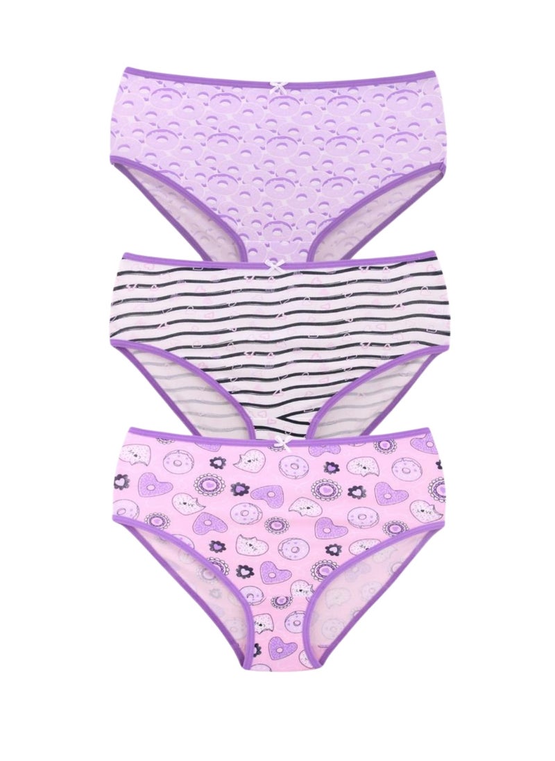 Kalia - Pack of 6 Printed Cotton Brief Panties Underwear for Women - Image 1