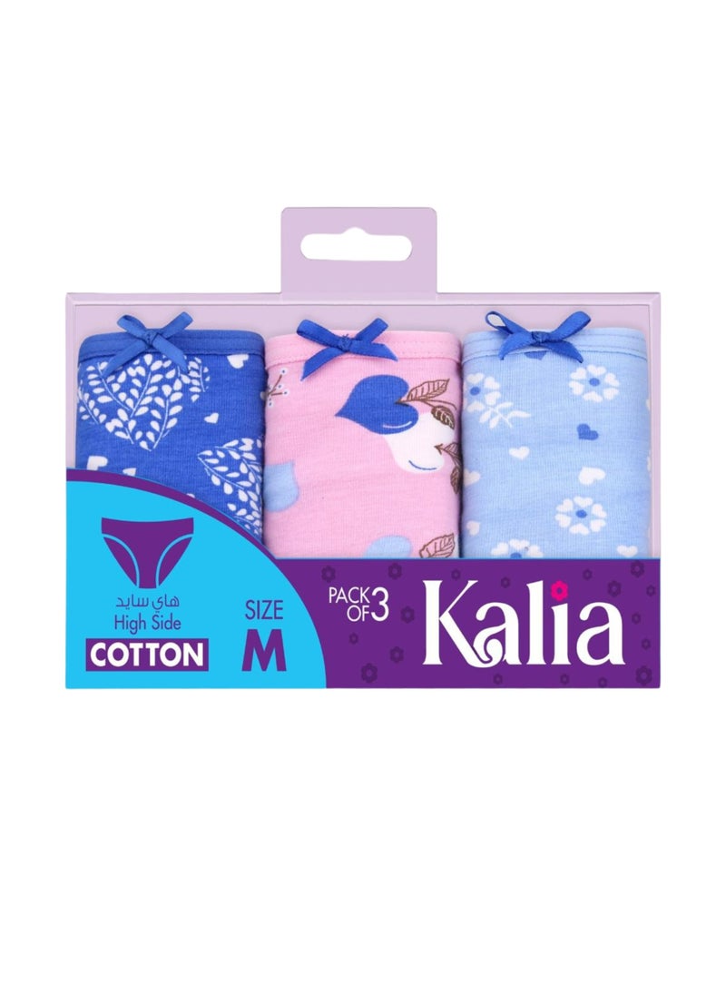 Kalia - Pack of 6 Printed Cotton Brief Panties Underwear for Women - Image 1