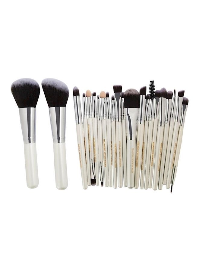 NIBEMINENT 22-Piece Versatile Professional Makeup Brush White - Image 1