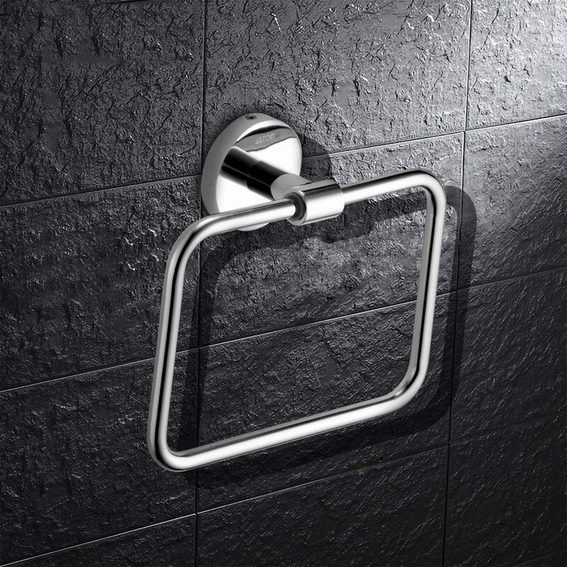 ALTON ASP7211 Brass Towel Ring (Large, Chrome) - Image 2