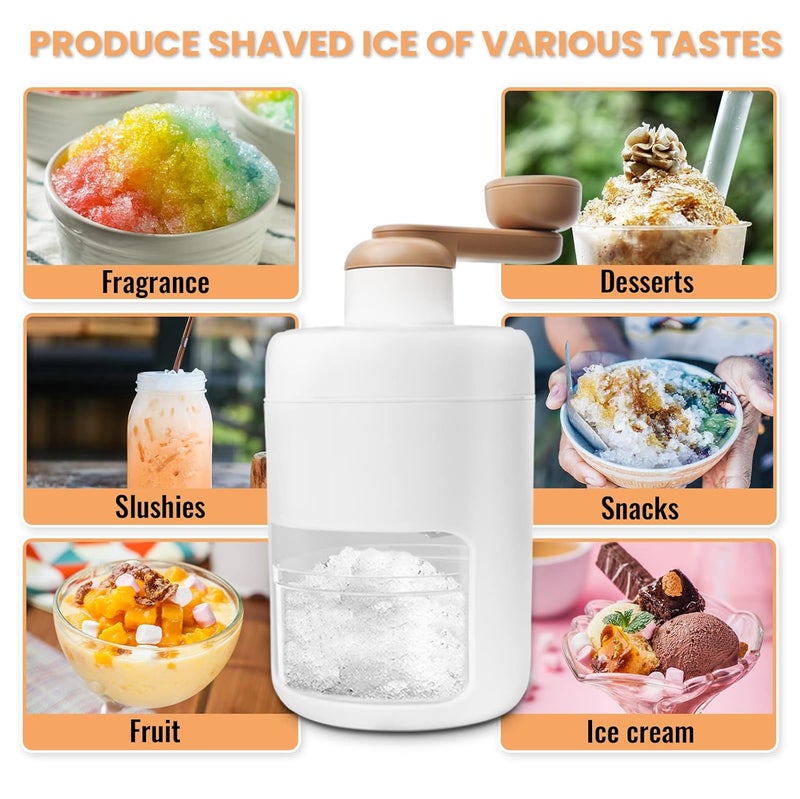 FILTA Shaved Ice Machines and Snow Cone MachinePortable Ice Crusher and Shaved Ice Machine with Ice Cube TraysBPA Free - Image 3
