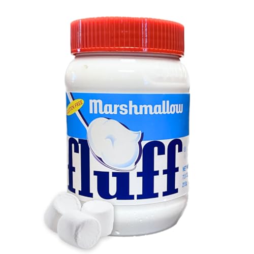 Marshmallow Fluff Fluff Marshmallow Spread, Classic Original Flavor, 7.5oz (Pack of 1) - Image 1