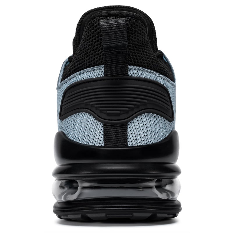 LARNMERN Men Non Slip Work Sneakers Water Resistant Food Service Zapatos Trabajo Antideslizantes Walking Shoes Waterproof Shoes Slip-on, Sky Blue 10.5 - Image 4