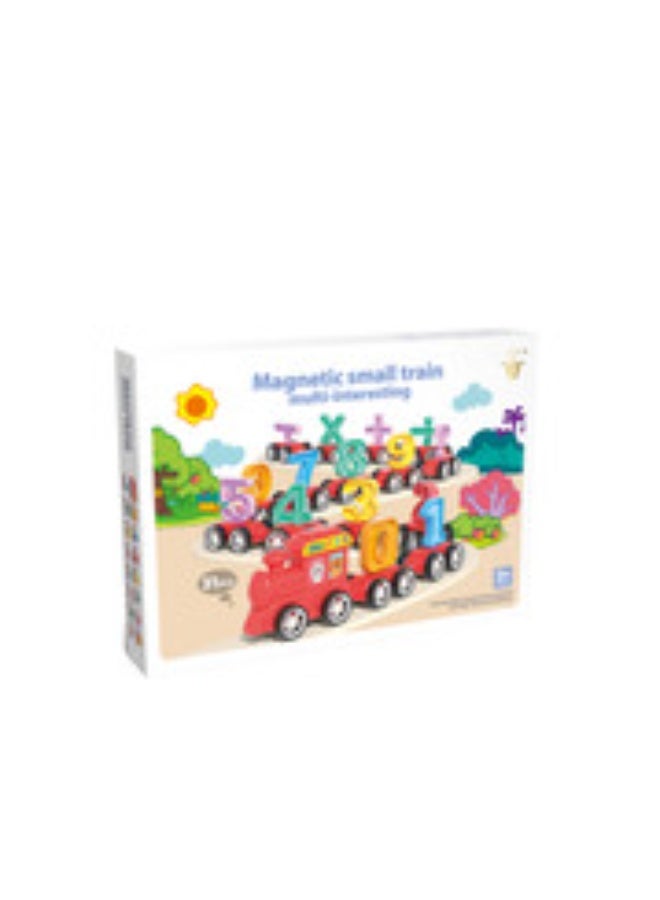 Magnetic Number Train STEM Educational Blocks Set - 31 Pieces for Kids 3+ - Image 3