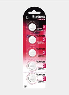 Uniross Uniross Lithium Coin Cells CR2032 (Blister of 5) 