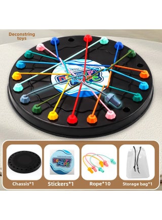 Rope-lifting Big Battle Challenges Board Games Toys Children's Educational Logical Thinking Parent-child Interaction Development Concentration-Color:Small Deconstring Battle - pzsku/ZAF4DB70423668E6BCAFFZ/45/1746224650/3deb6a92-750d-4fdd-931a-3253aab2ff89