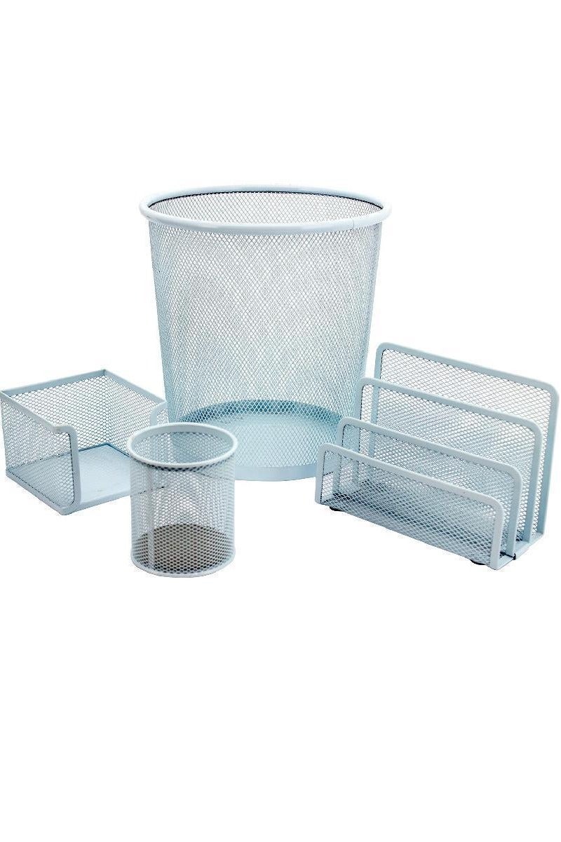 طقم مكتب 4 قطع · شبك فولاذي ·