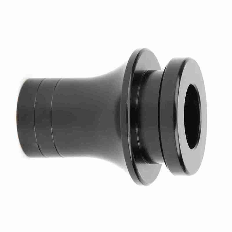 Car Gear Shift Knob Boot Retainer M12 x 1.25 Thread Hard Anodized Aluminum - Fade-Resistant Durable Nut Adapter for Subaru and Most Vehicle Stock Shifters - Image 1