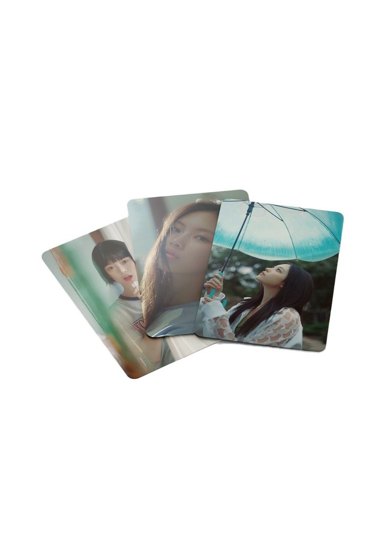 NIBEMINENT 55 Pcs Kpop NJZ HOW SWEET Lomo Cards Card For Fans Collection Gifts - Image 4