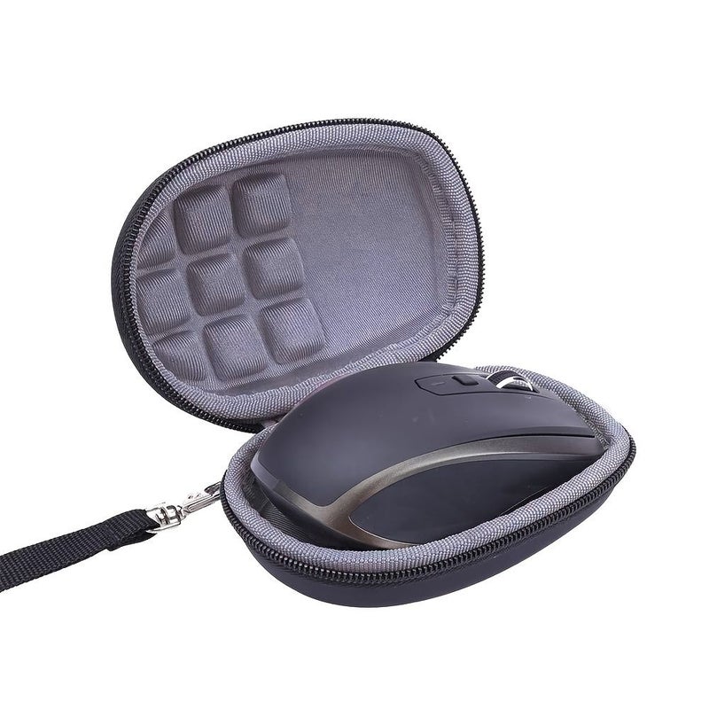 Black Portable Mouse Storage Box for Logitech Wireless Mice - Image 1