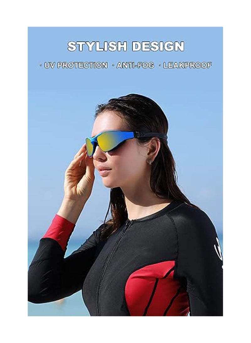 Y&D Adult Swim Goggles Polarized Swimming for Men Women No Leaking Anti-Fog Anti-UV Clear Vision swimming - Image 2
