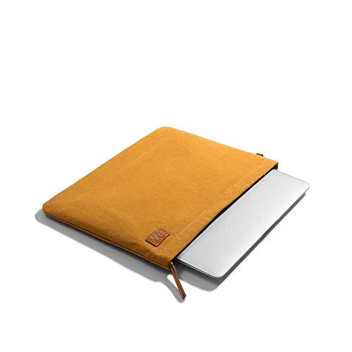 DailyObjects Solid Mustard Yellow Skipper Sleeve for MacBook 15 Inch - Image 5