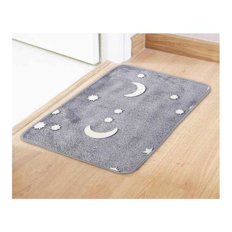 Vdhja Bathroom Microfiber Floor Door Mat in Home Kitchen Living Area Bathroom Office Entrance with Anti Slip Microfiber AntiSkid Bath Mat 49 x 80 cm - Image 4