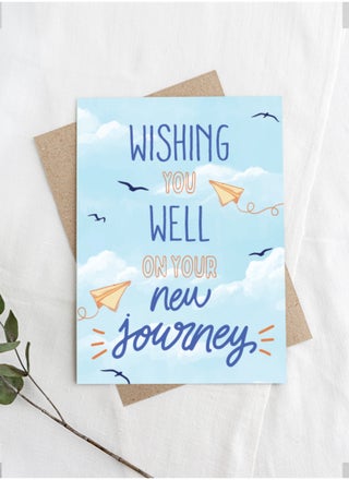 Wishing You Well' Farewell Greeting Card