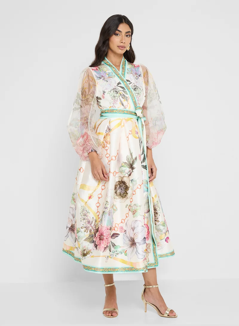 ELLA Floral Print Dress