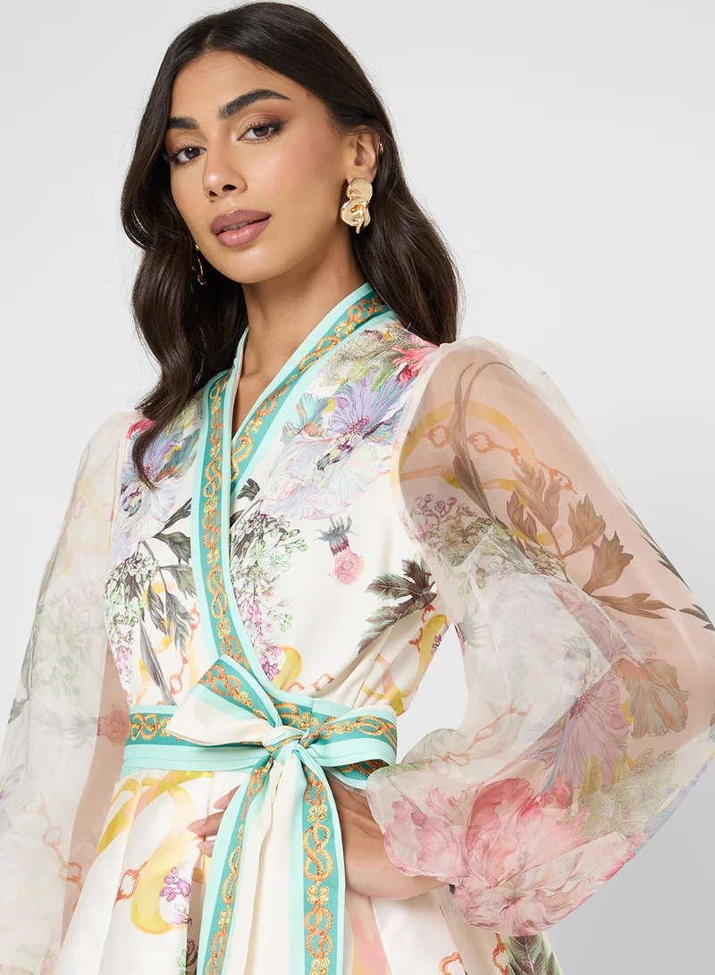 ELLA Floral Print Dress
