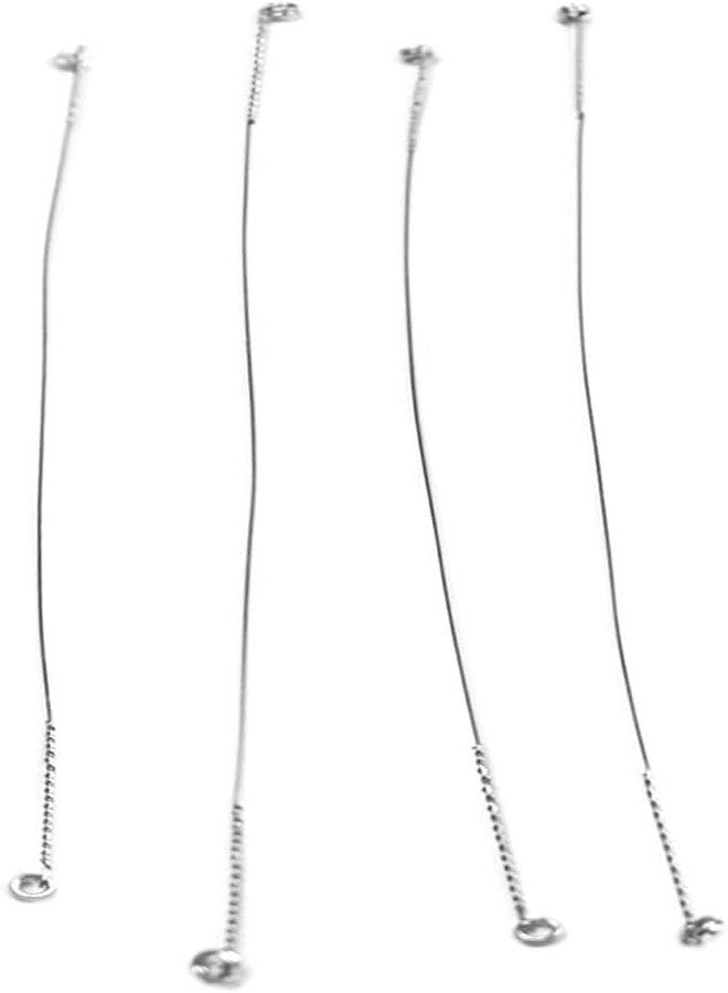 آر أس في بي انترناشيونال قطاعة جبن RSVP الدولية، تقطع الجبن واللحوم والمقبلات الأخرى، 5.75 × 0.13 بوصة، أسلاك بديلة للرخام الرمادي - Image 1