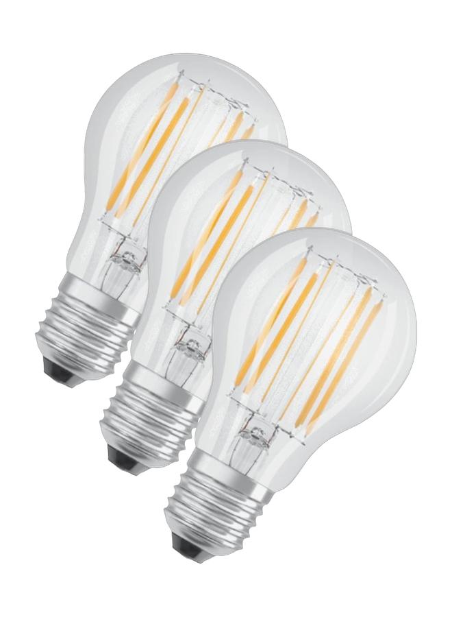 OSRAM CLEAR FILAMENT DIMMABLE LED CLASS A 60 7.5W WARM WHITE BULB - Image 1