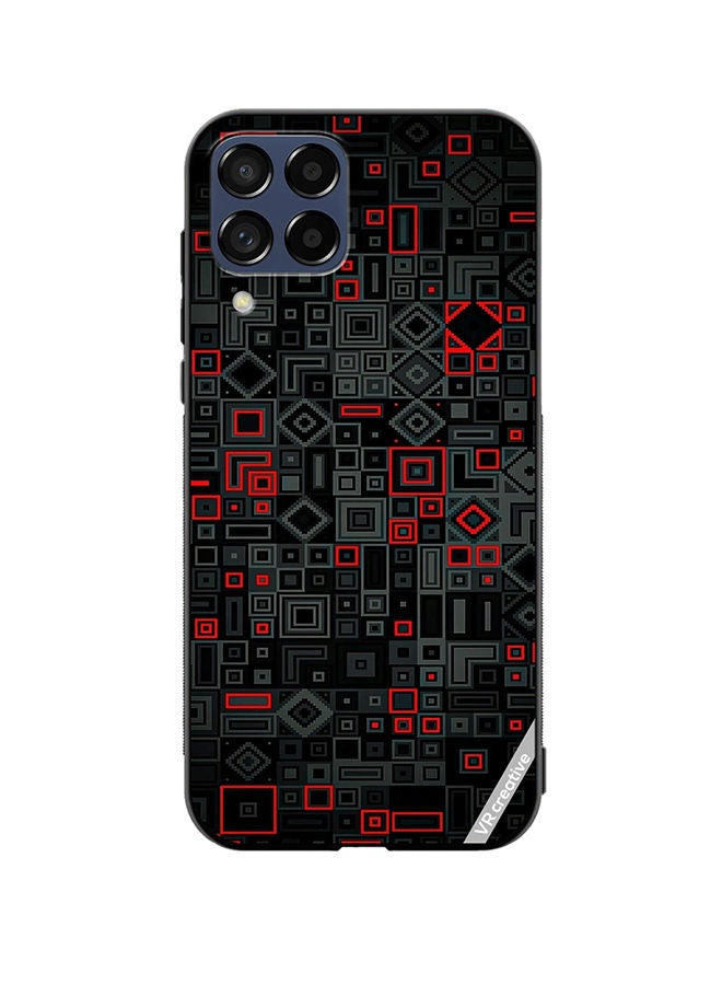 VR CREATIVE Protective Case Cover For Samsung Galaxy M53 Abstract Design Multicolour - Image 1