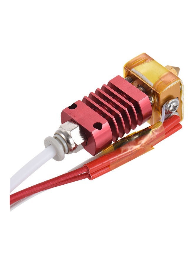 NIBEMINENT 3D Printer Extruder Kit Red/White/Yellow  - Image 2
